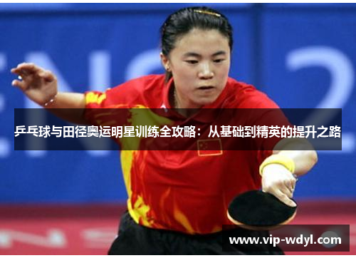 乒乓球与田径奥运明星训练全攻略：从基础到精英的提升之路